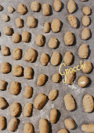 Une photo de Gnocchis de patate douce