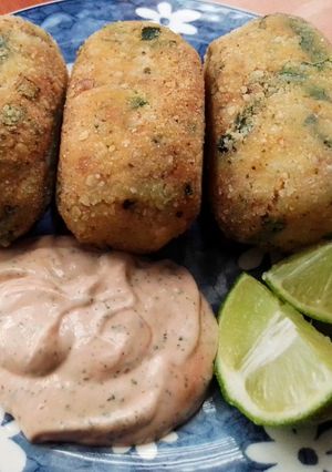 Una foto de Croquetas de Atún y Espinacas