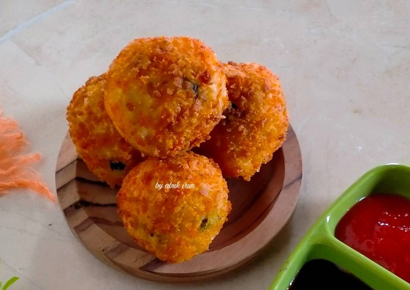 Bola kentang keju