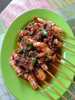 Foto resep Sate Udang Bumbu Balado