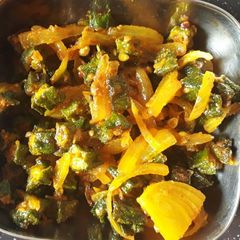 A picture of Bhindi Masala.