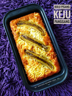 Foto resep Bolu Pisang Keju Panggang