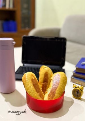Foto resep Bakpao Labu Kuning Hotdog