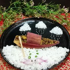 Banana Flower Sabji (Mochar Ghonto) A picture of Banana Flower Sabji (Mochar Ghonto).