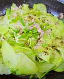 Su Su Xào Thịt Băm