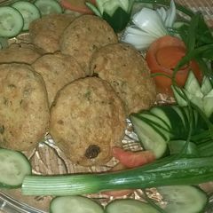 A picture of Chicken tikka cutlets.