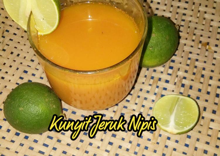 {Cara Membuat Jamu Kunyit Jeruk Nipis yang Enak