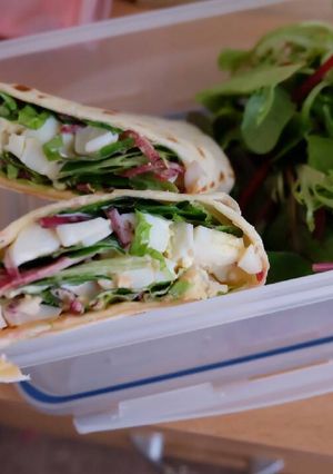 Foto resep Egg Salad Wrap