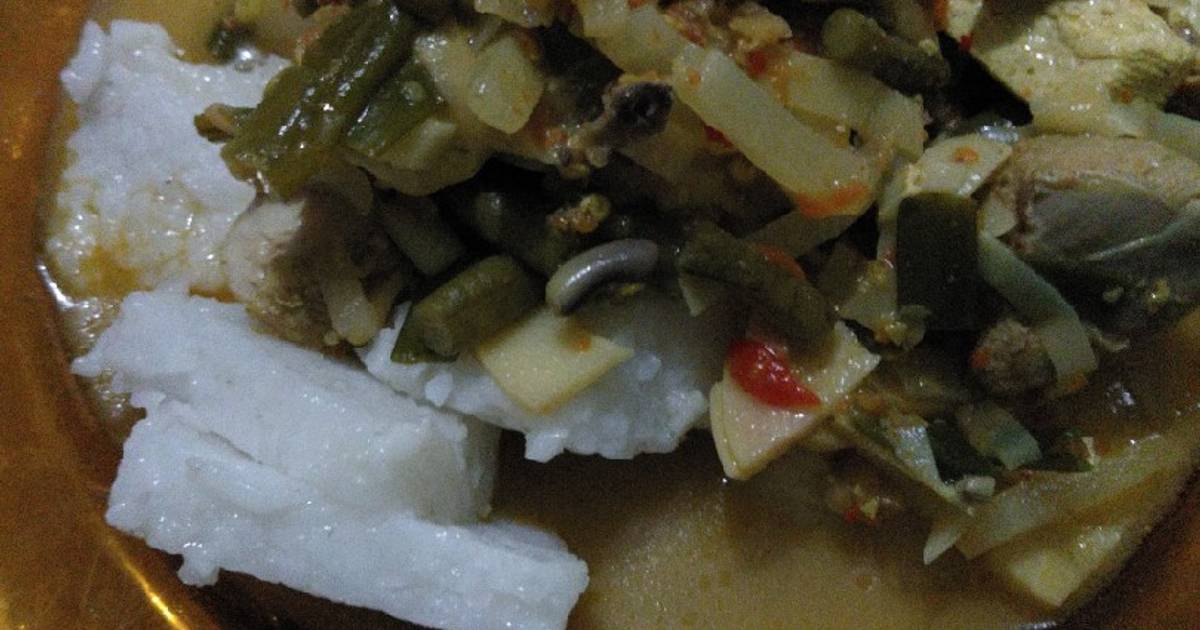 Resep Jangan Bung Rebung Sayur Kupat Oleh Danisy Moms Cookpad