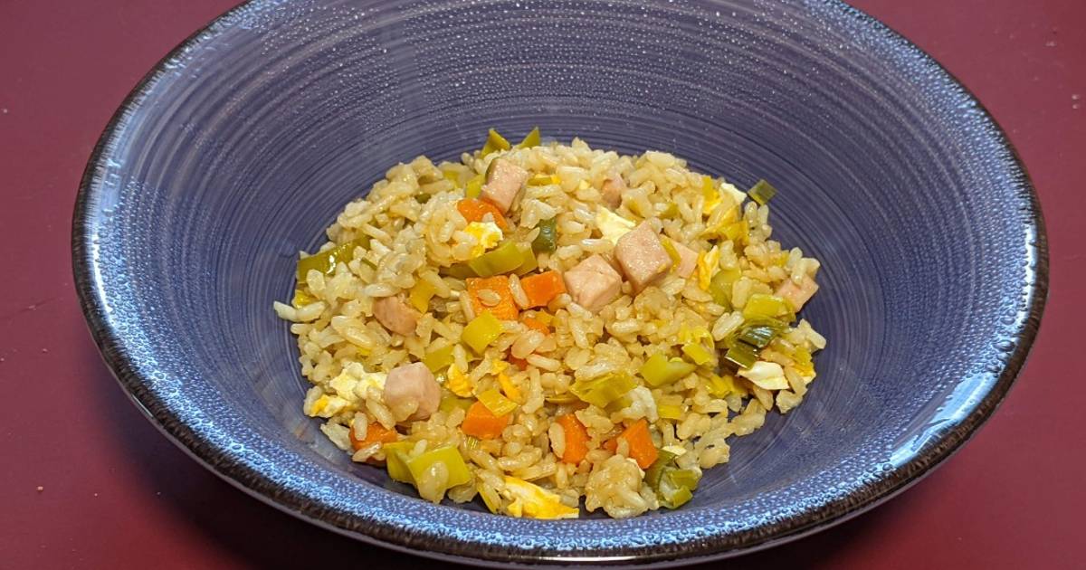 Yakimeshi Con Pavo (arroz Frito Japonés) Receta De Jesús Ruiz- Cookpad