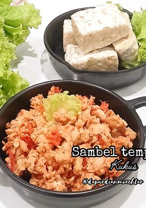 Foto resep Sambal tempe kukus