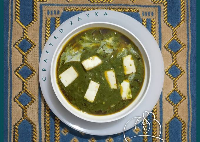 Recipe of Favorite &#34;Palak Paneer&#34;