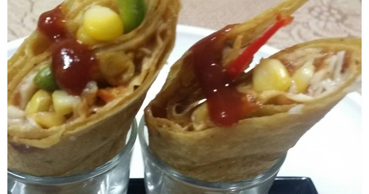 Mexican Wraps Recipe by Vrinda Idnani - Cookpad