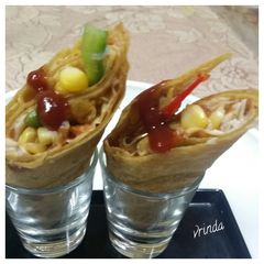 A picture of Mexican Wraps.
