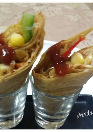 A picture of Mexican Wraps.