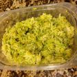 Arroz con brócoli & queso cheddar
