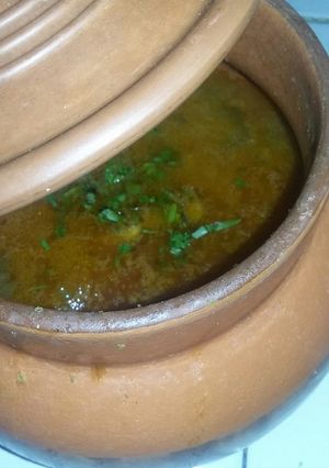 صورة لوصفة شوربة فريك 🍜 بالدجاج 🍗🐔