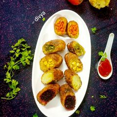 Schejwan veggies nugget's A picture of Schejwan veggies nugget's.