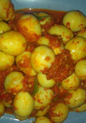 Foto resep Puyuh balado
