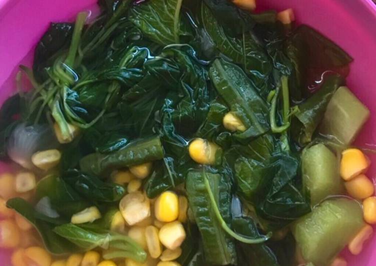 Resep Sayur Bening Bayam, Bikin Ngiler