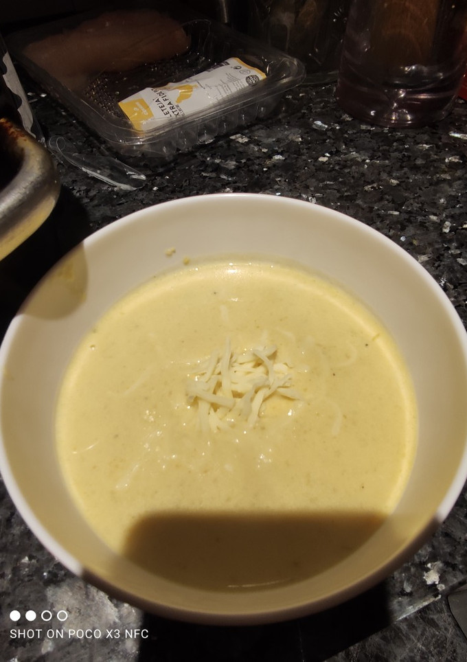 Una foto de Crema de zapallo (calabaza)