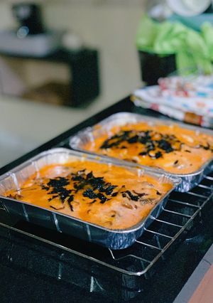 Foto resep Salmon Mentai Rice