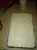 Bizcocho preparado con harina de hacer pancake