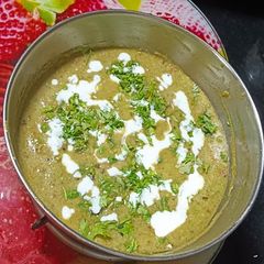 A picture of Capsicum Green pea Subji.