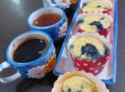 Gambar blueberry muffins