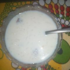 Rice kheer A picture of Rice kheer.