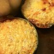 Beef Burger with Dynamite Sauce Mozaru (baked rice)