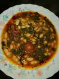 Fabas con berzas