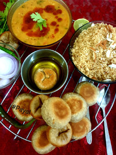 दाल बाटी चूरमा(dal baati churma recipe in hindi) रेसिपी मुख्य फोटो