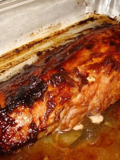 Una foto de Cinta de lomo sabor barbacoa