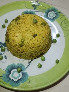मटार भात (matar bhat recipe in marathi) रेसिपी चे मुख्य फोटो