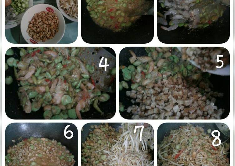 sambal goreng pete udang