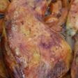 Pollo jugoso al horno