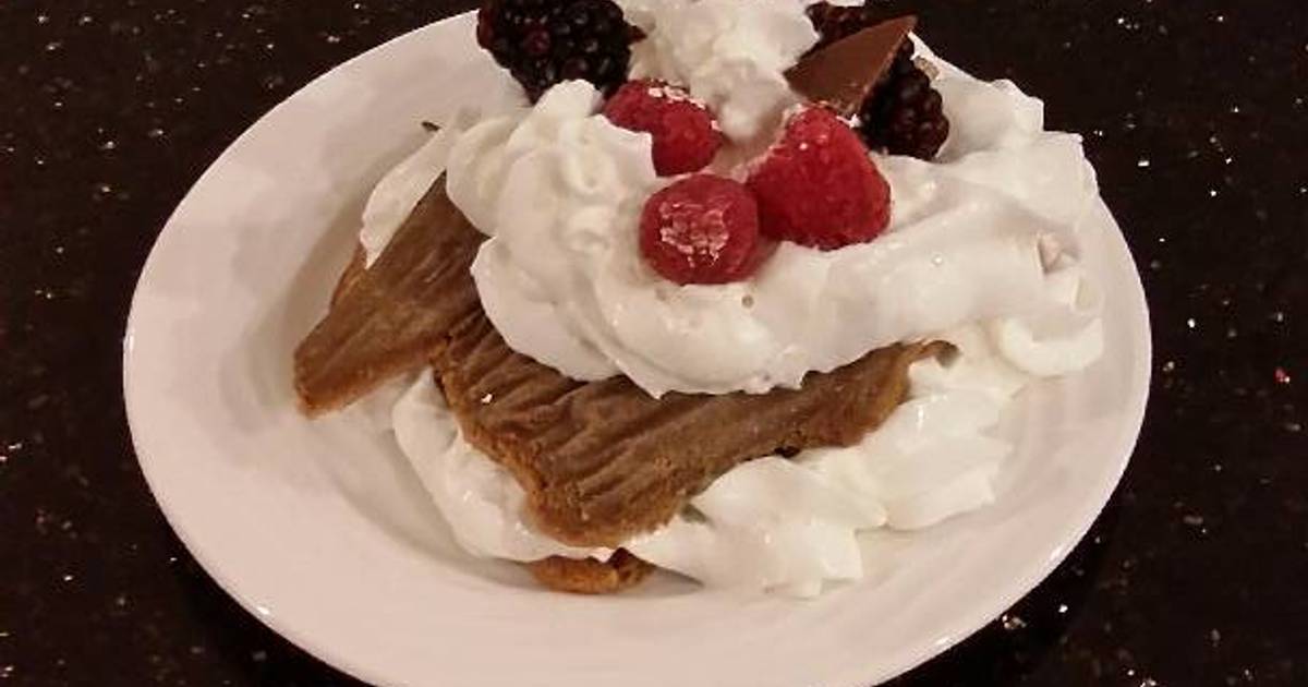 Flourless Chocolate Wafer Thins Recipe by fenway Cookpad