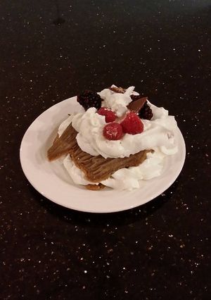 A picture of Flourless Chocolate Wafer Thins.
