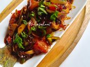 Gambar sweet sour capsicum