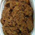 Rendang sapi dengan kentang (pedes)