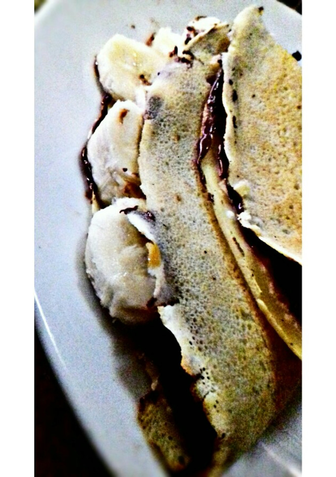 Una foto de Crepas de chocolate