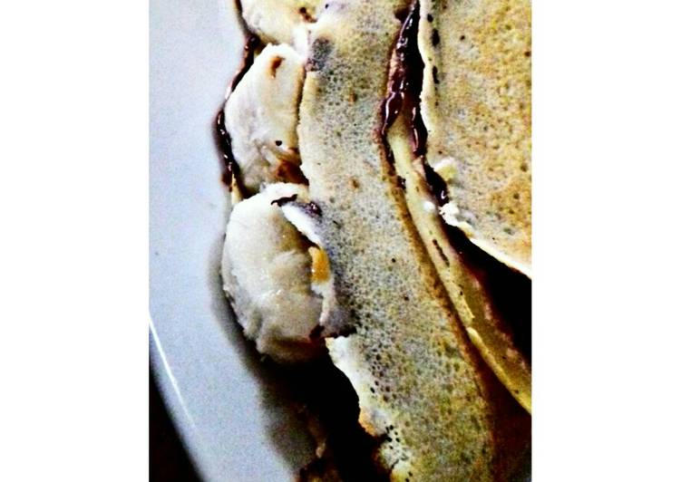 Crepas de chocolate