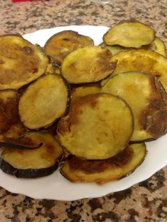 Una foto de Berenjenas fritas crujientes