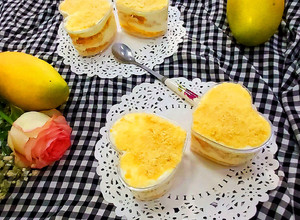 Hình của món Bánh kem xoài.