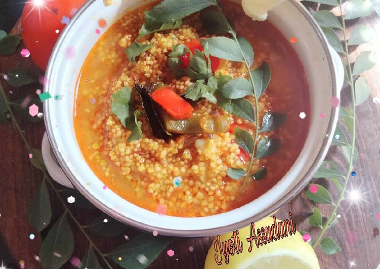 Simple Way to Prepare Quick Foxtail millet khichdi kangani khichdi