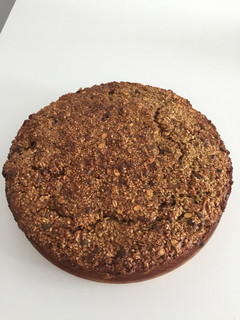 Una foto de Budín de avena y manzana