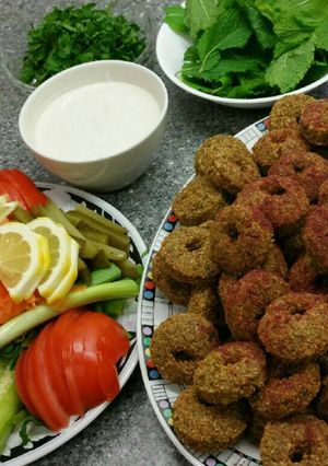 صورة لوصفة فلافل شامية