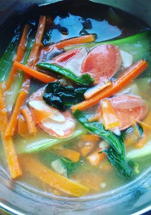 Foto resep Sup dingin ala anak kos👏🏻👏🏻