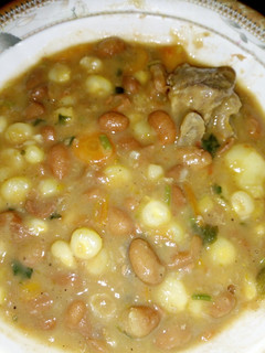 A picture of Githeri#my Valentine's recipe#author marathon.